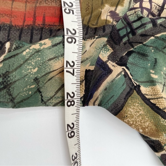 Vintage Tori Richard Honolulu Mens Hawaiian Shirt 2XB Geometric Abstract USA - Picture 9 of 10